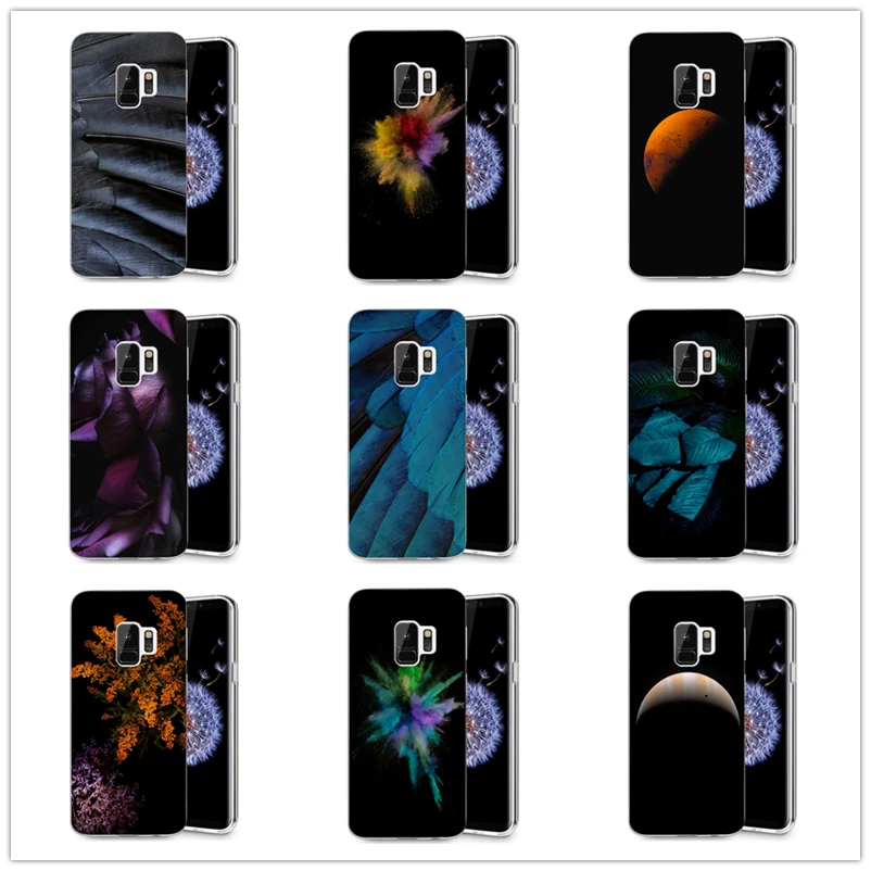 Чехол для телефона Sky Space planet sun Moon star Samsung Galaxy S9 S9Plus S8 Plus S7 edge Note 8 силиконовый чехол