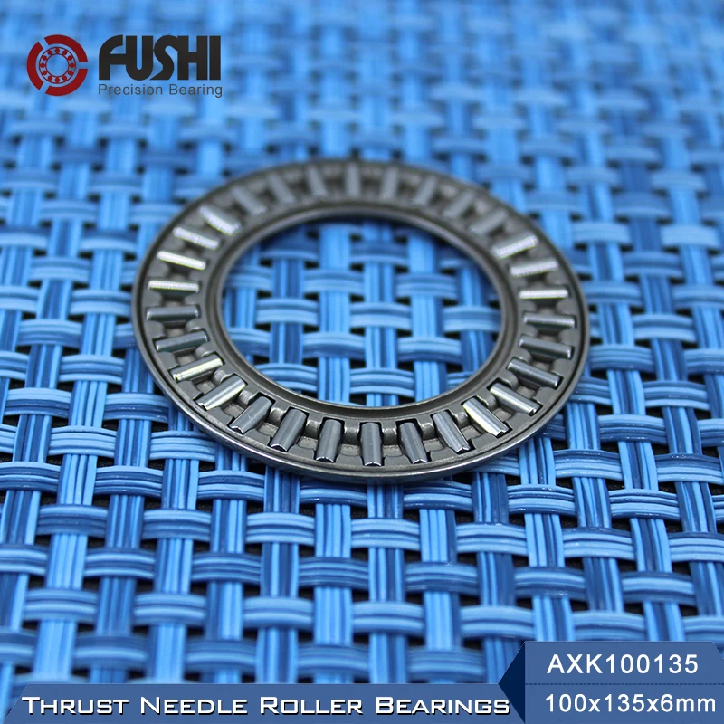 AXK100135 + 2AS Упорный игольчатый роликовый подшипник с двумя шайбами AS100135 100*135*6 мм (1