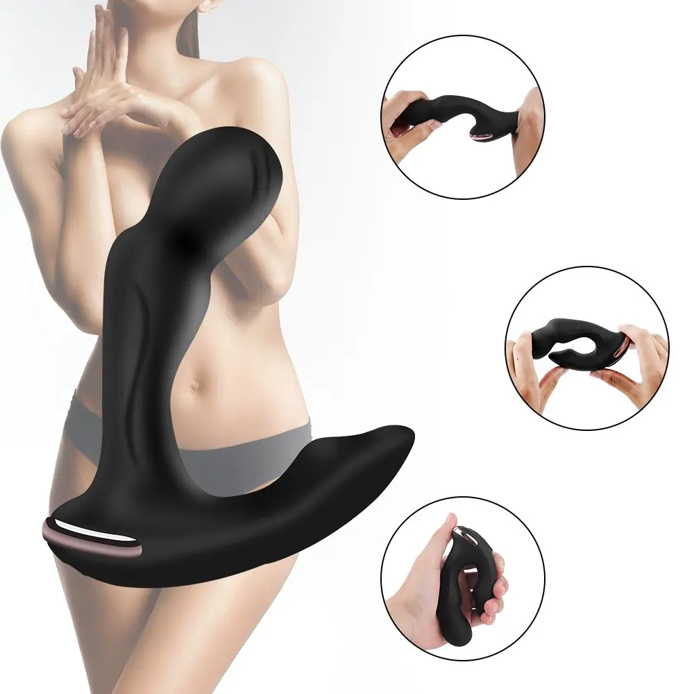 Двойной вибрационный Анальный секс игрушки для мужчин гей 10 режимов