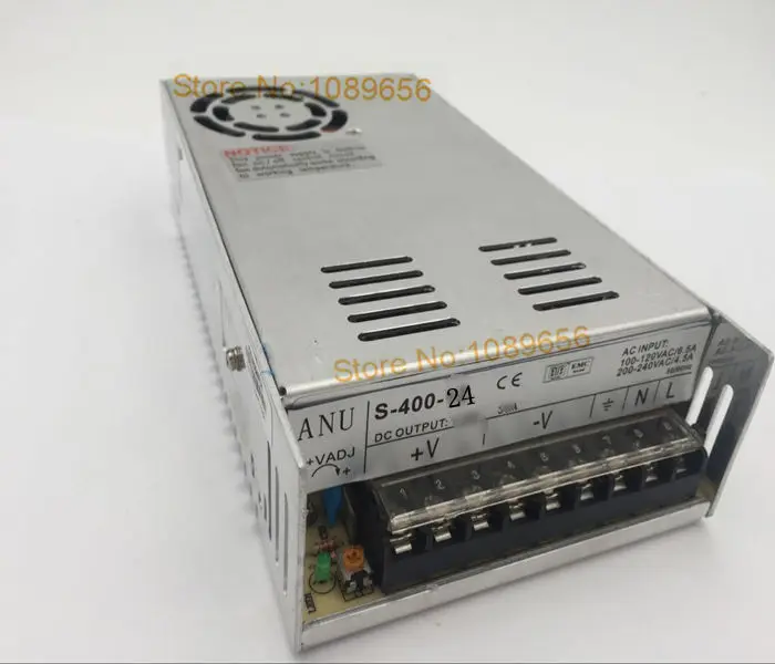Высокое Качество Одиночный выход импульсный источник питания Блок 400W 24V 16.5A ac к dc