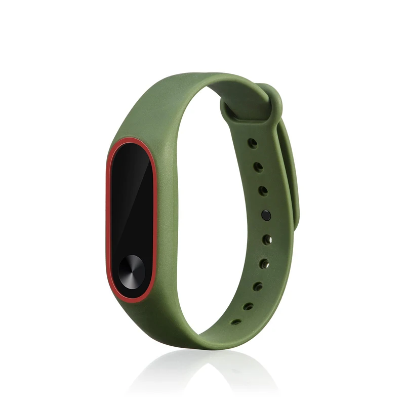 AEZEO New Mi Band 2 Bracelet Strap Miband Colorful Replacement silicone wrist strap for xiaomi mi band smartband | Электроника