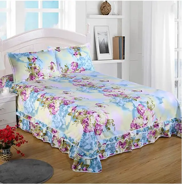 Твил Симмонс кровать юбка кусок двойной покрывало случае 1.5 м 1.8 2 сельских