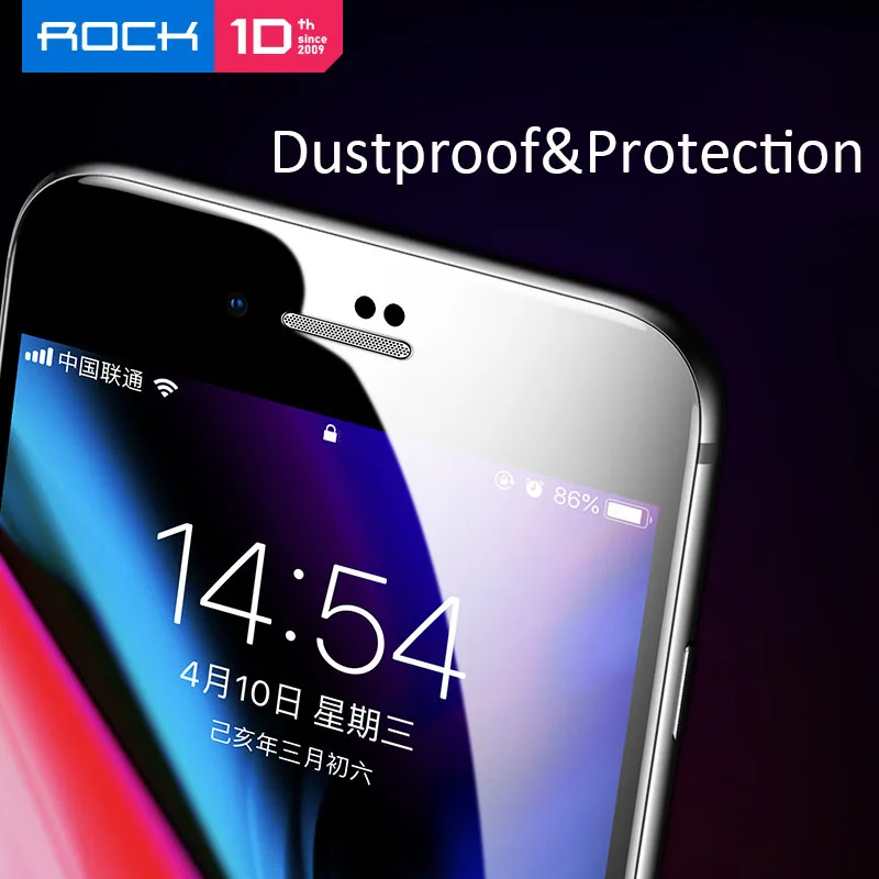 ROCK полное защитное закаленное стекло для iPhone 7 8 Защитное экрана Plus | Мобильные