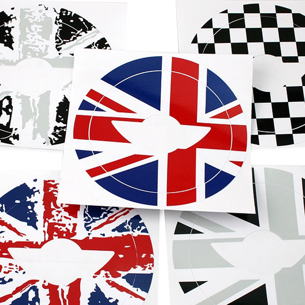Центральное украшение рулевого колеса Union Jack Стикеры для стайлинга автомобиля