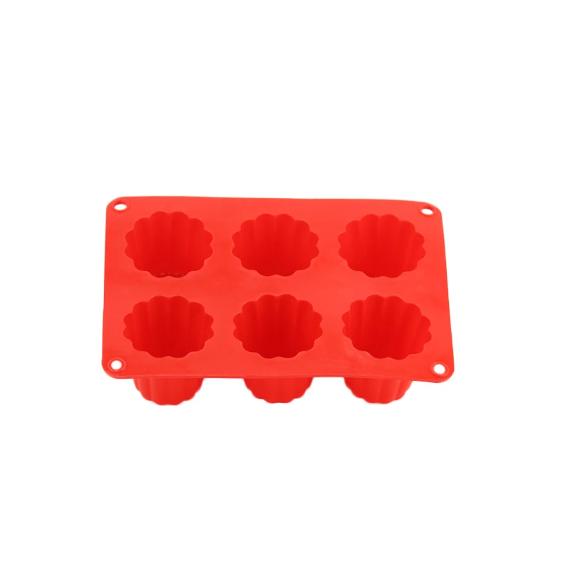 Силиконовые 6 полости желе формы для слоеного шоколада 3D DIY мусс десерт ледяные