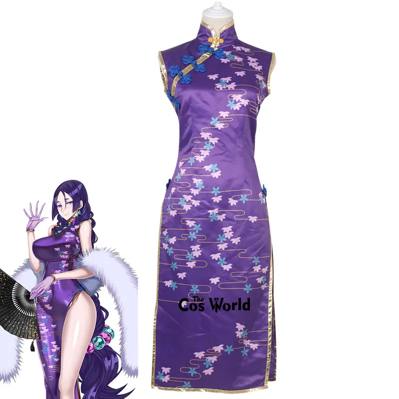

FGO Fate Grand Order 3rd Anniversary Minamoto no Yorimitsu Cheongsam Dress Outfit Anime Cosplay Costumes