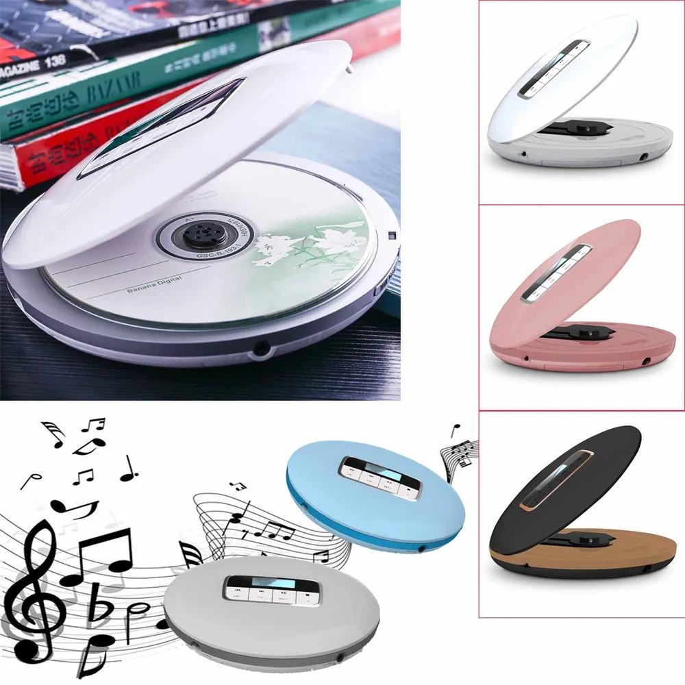 Горячая Hifi аудио CD плеер мини Портативный CD511 cd плееры с светодиодный Дисплей