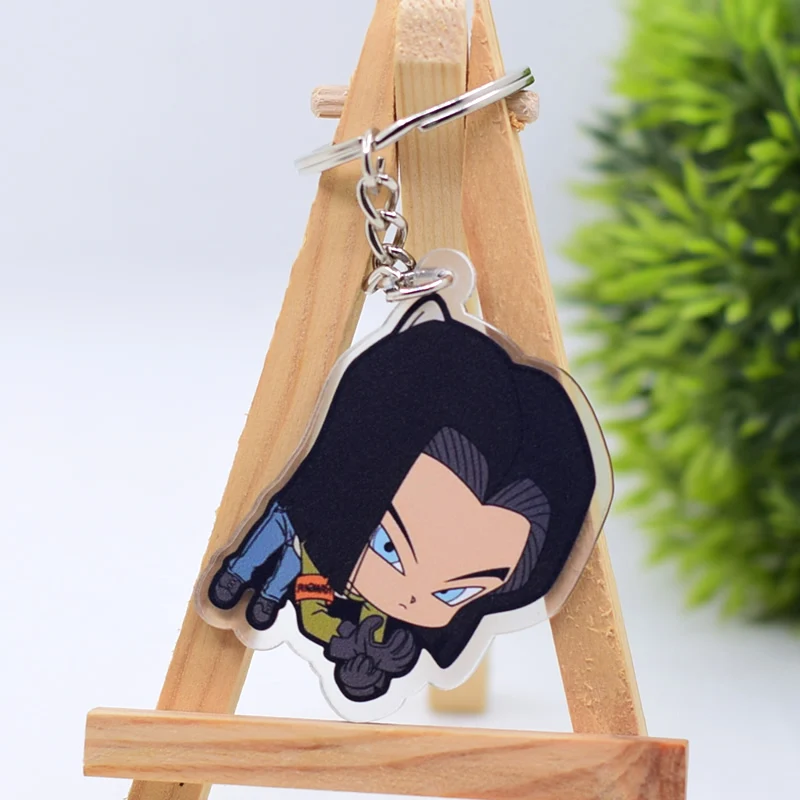 14 Dragon Ball брелок милый аниме-брелок для ключей кулон мультфильм аксессуары брелок Goku Super Saiyan - Цвет: 14