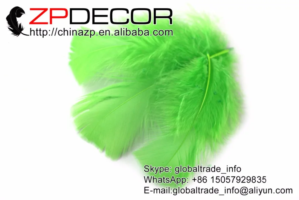 Ведущий поставщик фабрика ZPDECOR 500 шт Высокое качество извести зеленый окрашенные