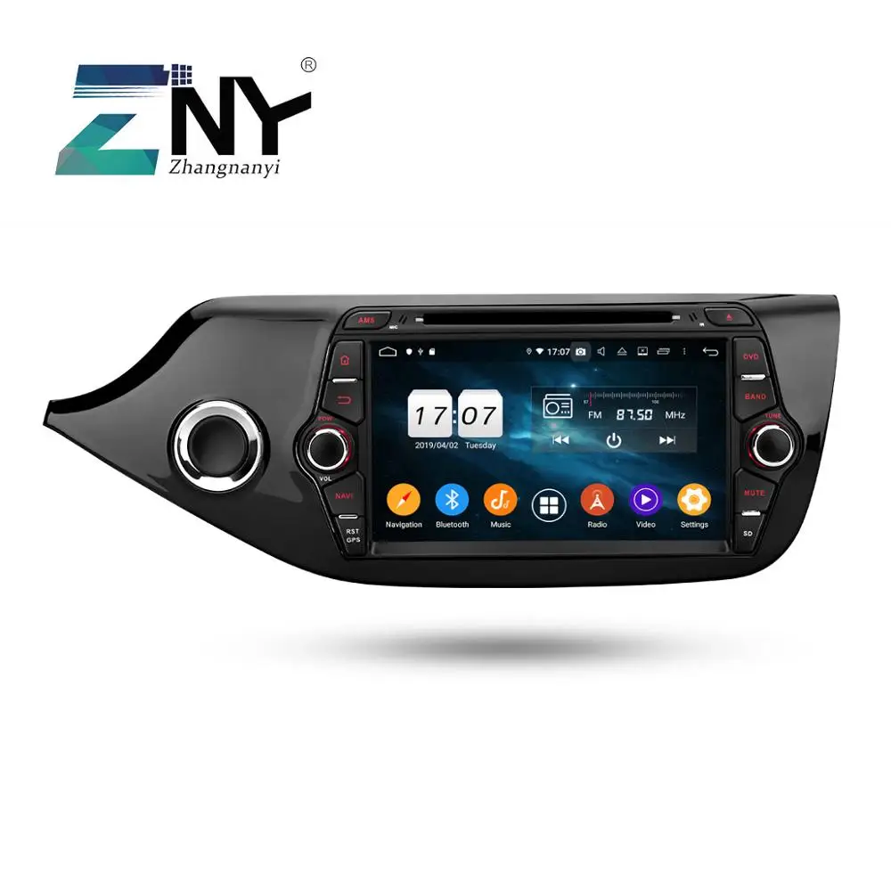 8 &quotips 1280x720 Android 9 0 автомобильный радиоприемник 2 Din стерео для Kia Ceed 2012 2018 FM RDS Wi Fi gps
