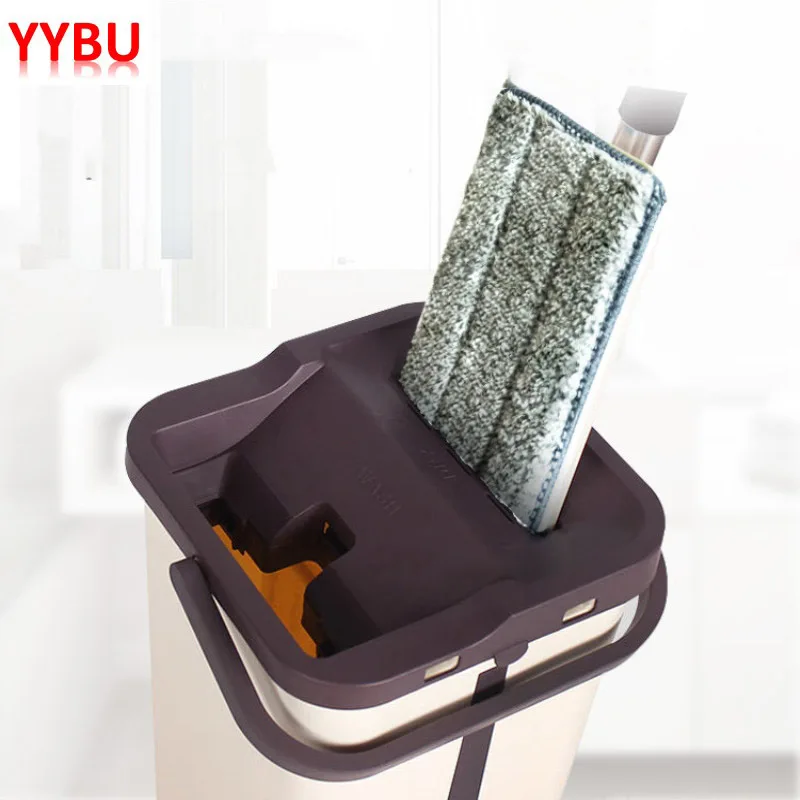 YYBU дропшиппинг магический очиститель плоская Швабра для чистки полов