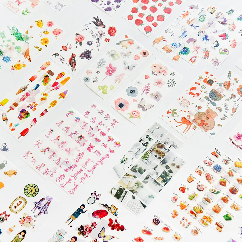 3 шт./партия Kawaii Единорог Розовая пантера наклейка Скрапбукинг пуля журнал наклейка s милый дневник ручной работы стикеры канцелярские товары