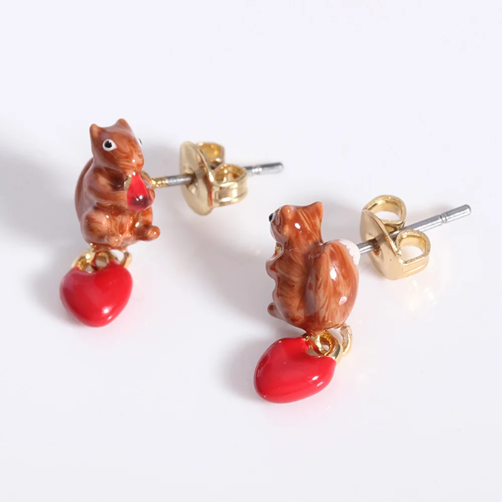 Stud Earrings 4 MISHA, Роскошные Ювелирные наборы для женщин, ожерелье, серьги-гвоздики, клипсы, серьги-кольца для женщин, браслет, подвески, высокое качество - Окраска металла: Stud Earrings 4