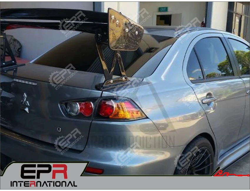 Для Mitsubishi Lancer Evolution EVO 10 VC Стиль Type5 углеродного волокна заднее крыло спойлер GT тюнинг-пакет для Evolution EVO 10 настройки