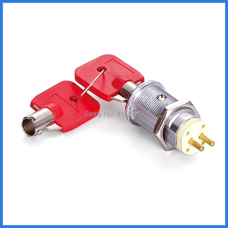 5 шт. 32 мм широко используемый замок с круглым ключом для электрического шкафа