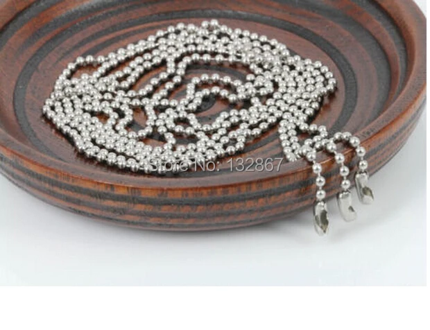 Ожерелье из нержавеющей стали размером 24 дюйма 10x2 4 мм