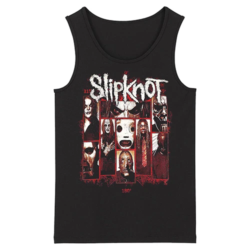 Bloodhoof Slipknot альтернатива металла смерти металла тяжелый металл Deathcore мужские топы Азиатский размер - Цвет: 2