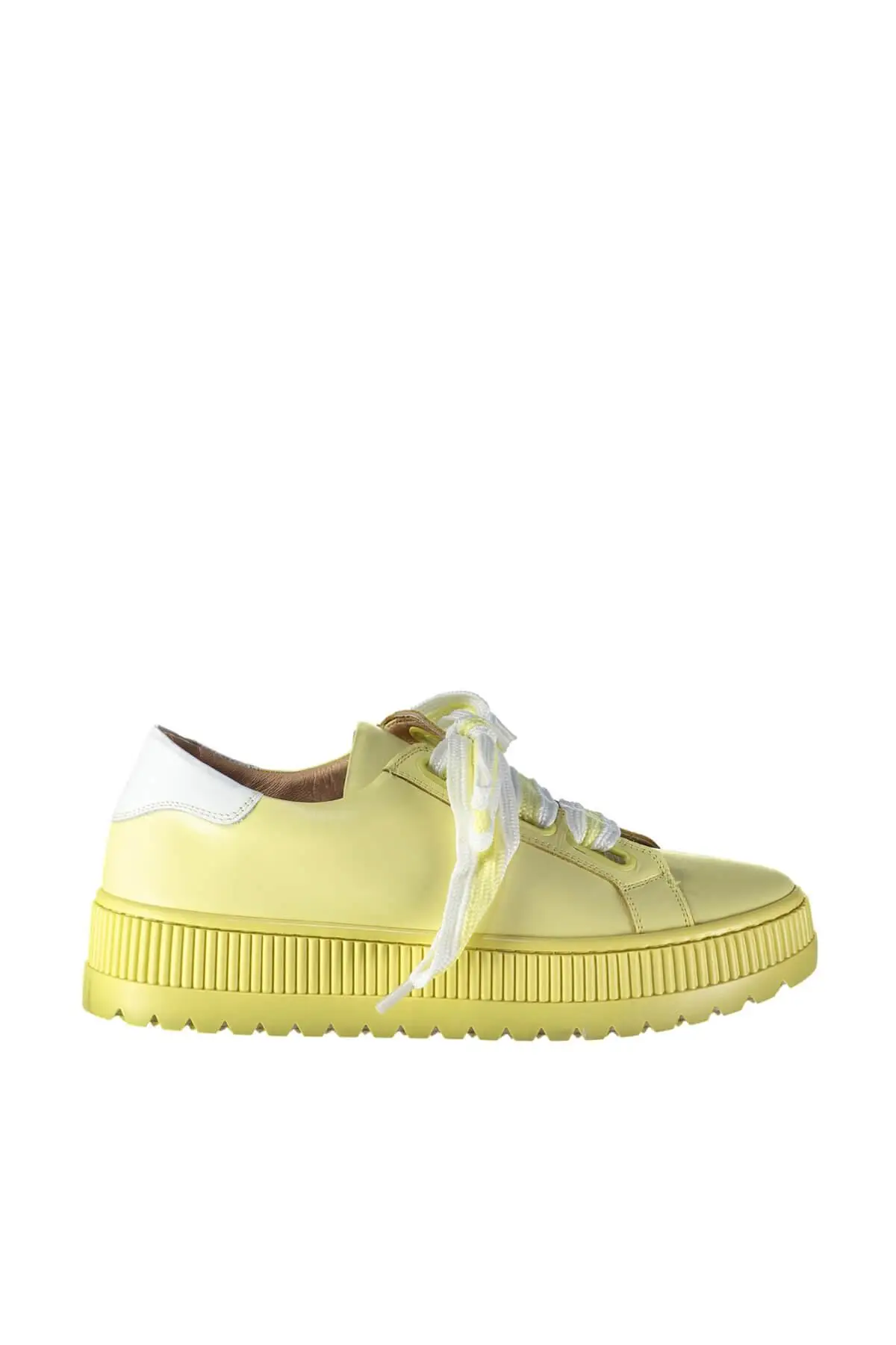 Жемчужно-желтые женские кроссовки 120130009600 |