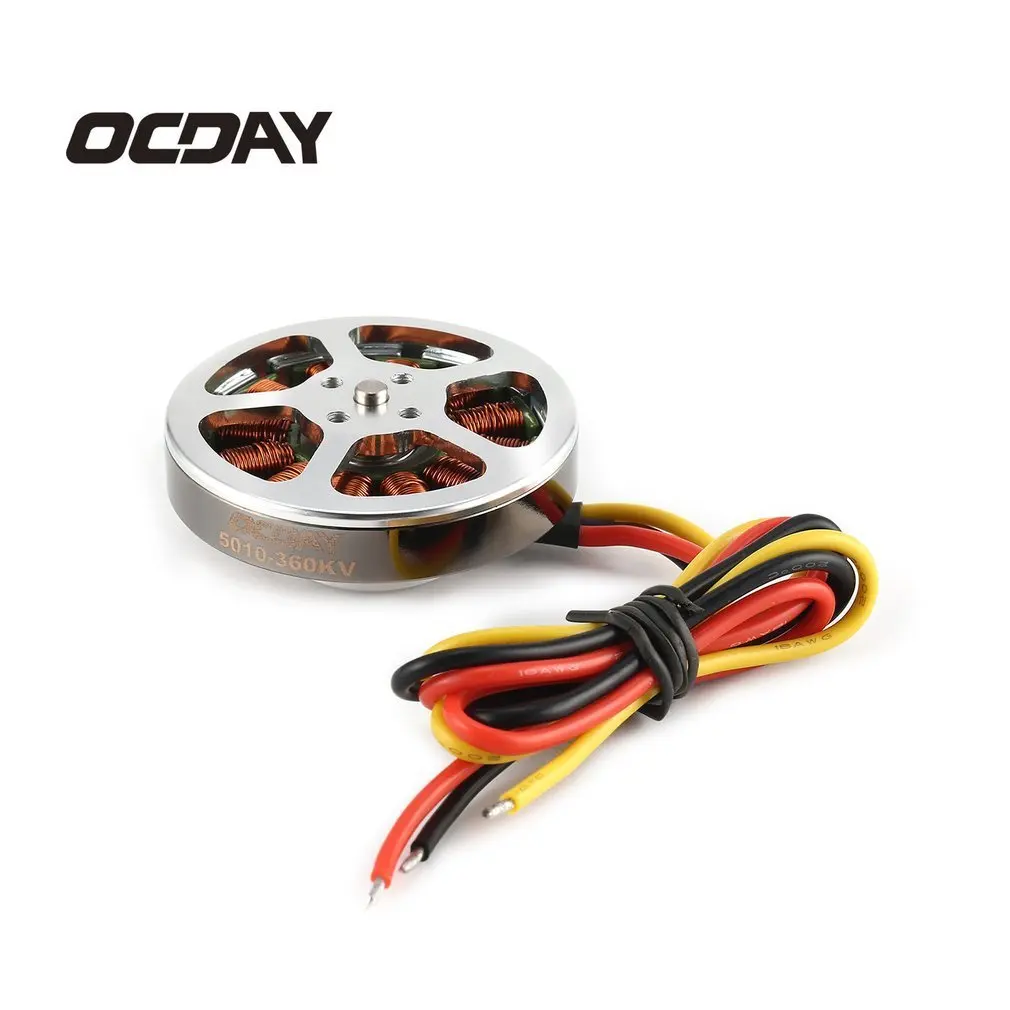 OCDAY 110g 5010 360KV высокий крутящий момент алюминиевый бесщеточный мотор для ZD550 ZD850