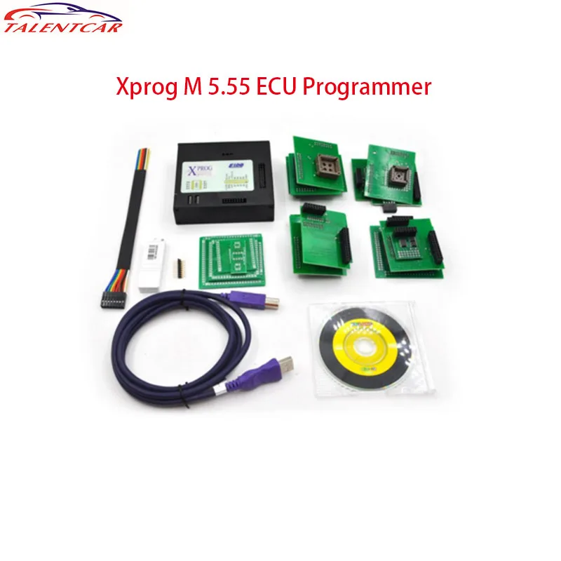 Программатор ЭБУ XPROM 5 55 x prog M V5.55 по низкой цене лучше чем Xprog V5.0 инструмент для