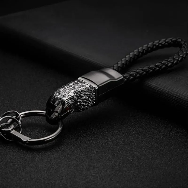 Брелки для ключей с изображением головы орла брелок автомобильный из цинкового