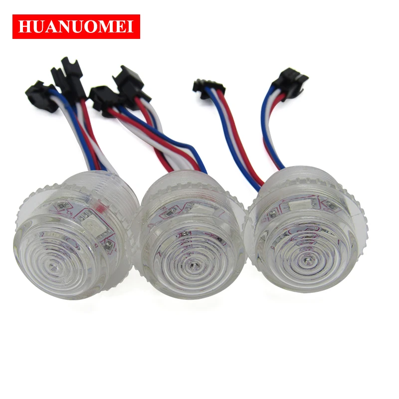 12 В 26 мм 3 светодиода UCS1903 rgb LED Pixel Light шт. 5050 SMD RGB цифровой модуль света