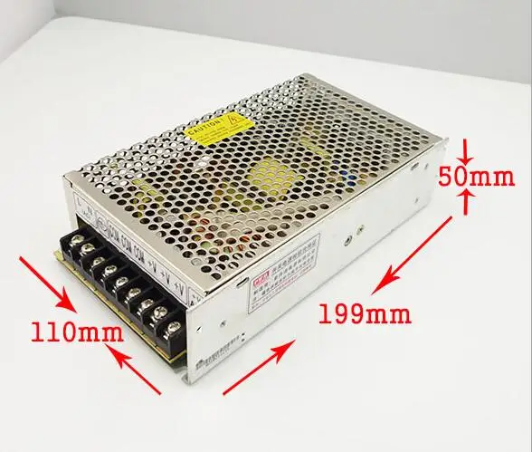 Одиночный выходной переключатель режим питания AC в DC конвертер S-200W |