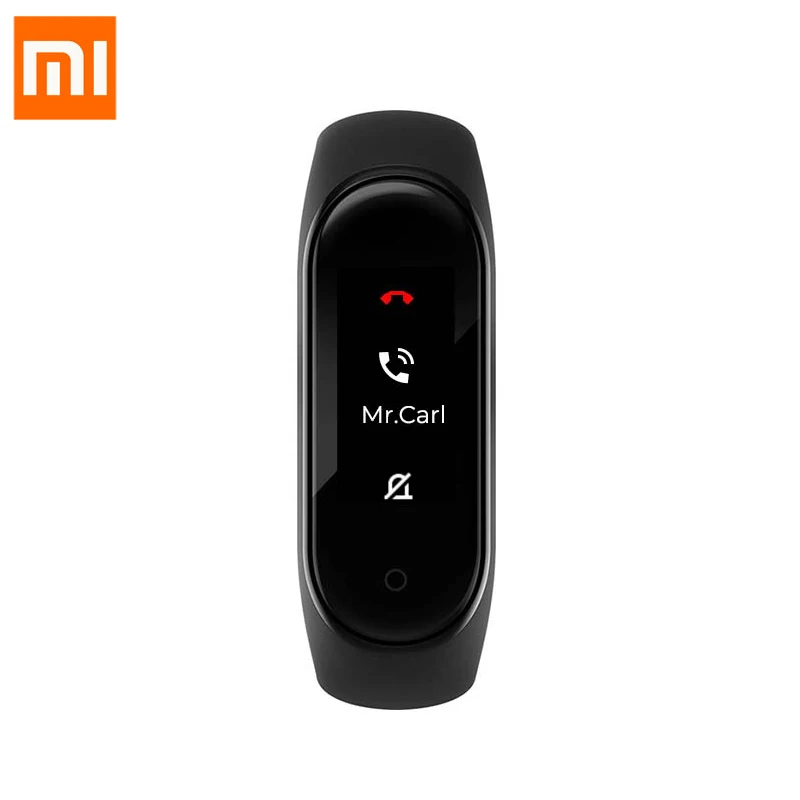 Оригинальный Xiaomi mi Band 4 глобальная версия CN браслет цветной сенсорный экран Смарт