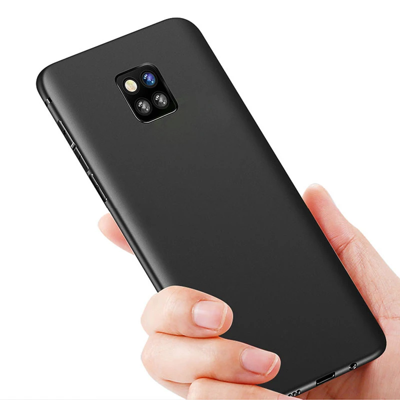 Для Huawei Mate 10 20 Pro матовый Мягкий ТПУ силиконовый ультра тонкий защитный чехол для
