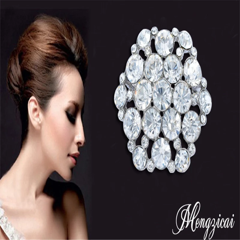 Женская Брошь из сплава с кристаллами брошь стразы Аксессуары для платья |