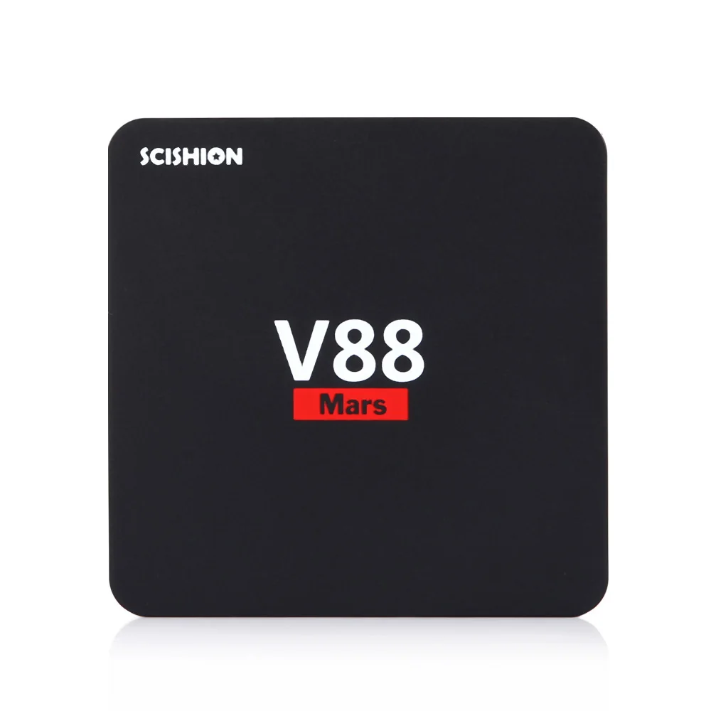SCISHION V88 Mars TV Box Android 7.1 RK3229 Quad-core 1GB RAM 8GB ROM 2.4GHz WiFi Set Top Boxs 4K Media Player HDMI 2.0 TF Input |