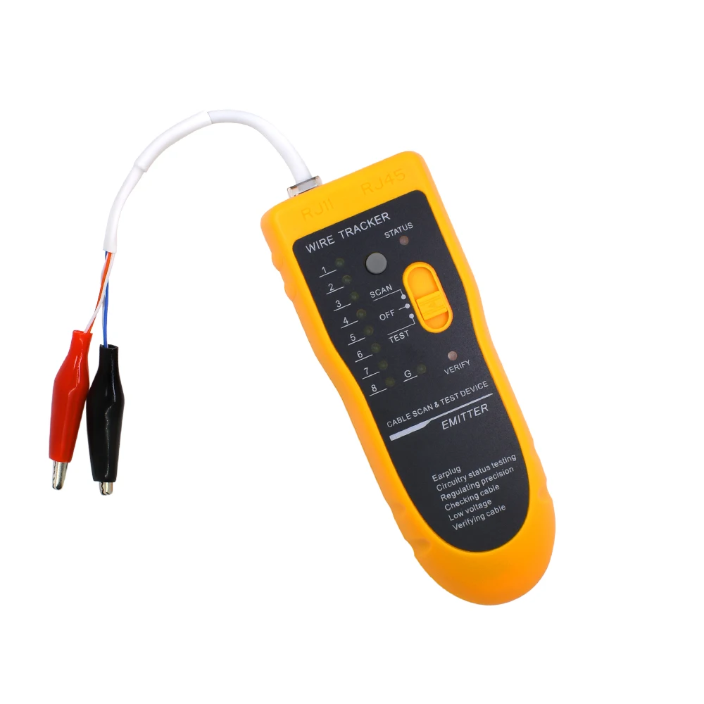 Горячая новинка UTP STP Cat5 Cat6 RJ45 линия Finder телефонный провод трекер Tracer диагностический тон набор инструментов LAN Сетевой кабель тестер JW-360