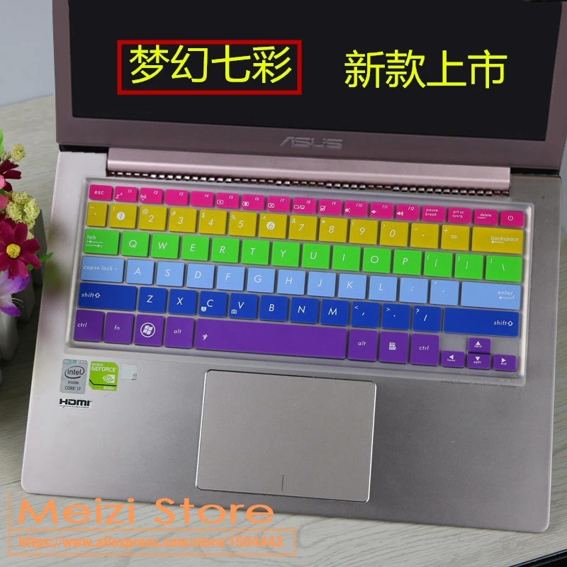 13 3 дюйма Защитная крышка для клавиатуры ноутбука Asus ZENBOOK U305 UX303 U3000 U303 U4000U RX310U TP300L