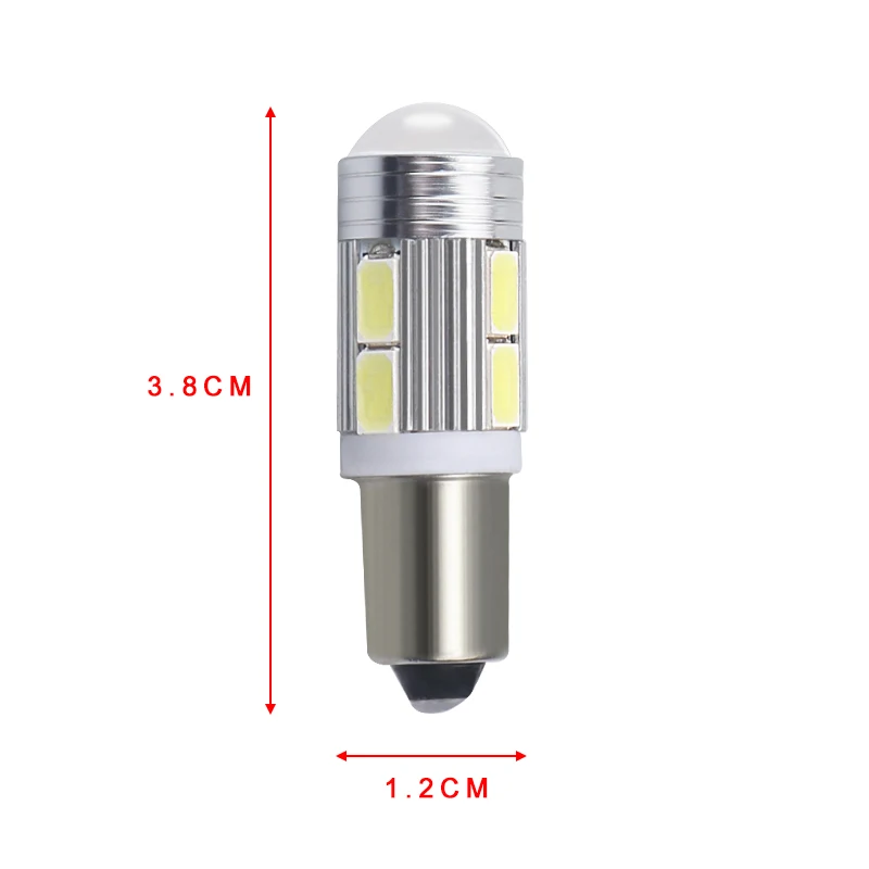 1 шт. BA9S 10 SMD 5630 светодиодные Canbus лампы без ошибок t4w h6w Автомобильные Внутреннее