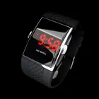Популярные стильные модные цифровые светодиодные наручные часы, наручные часы, подарки для мальчиков, мужские черные часы для влюбленных, подарок LL
