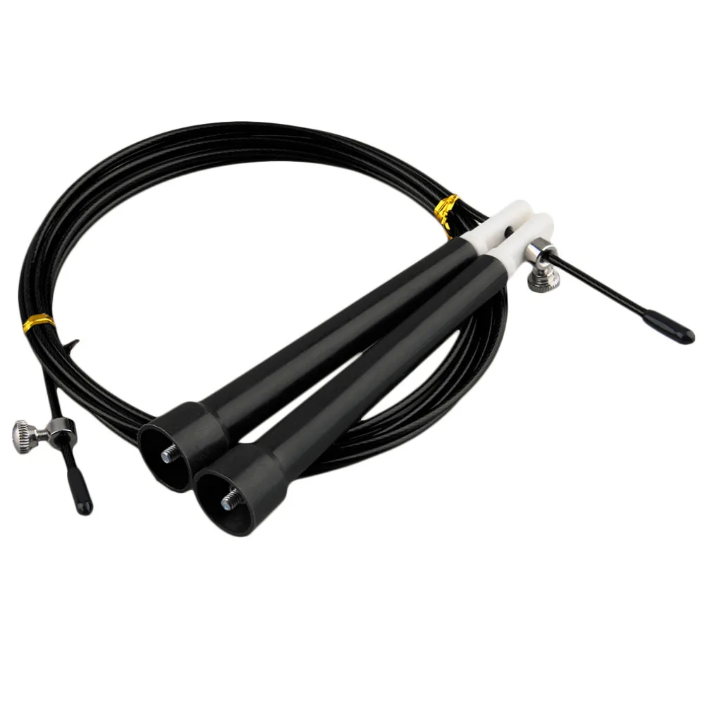 Cable Steel Jump Skipping Jumping Speed Fitness Rope Cross Fit MMA Boxing | Спорт и развлечения