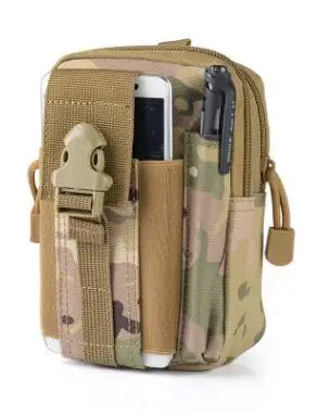 Camouflage Открытый военный тактический Камуфляжный ремень сумка Сумка пакет телефон Сумки Молл Сумка пояс лагерь карман поясная сумка - Цвет: Camouflage