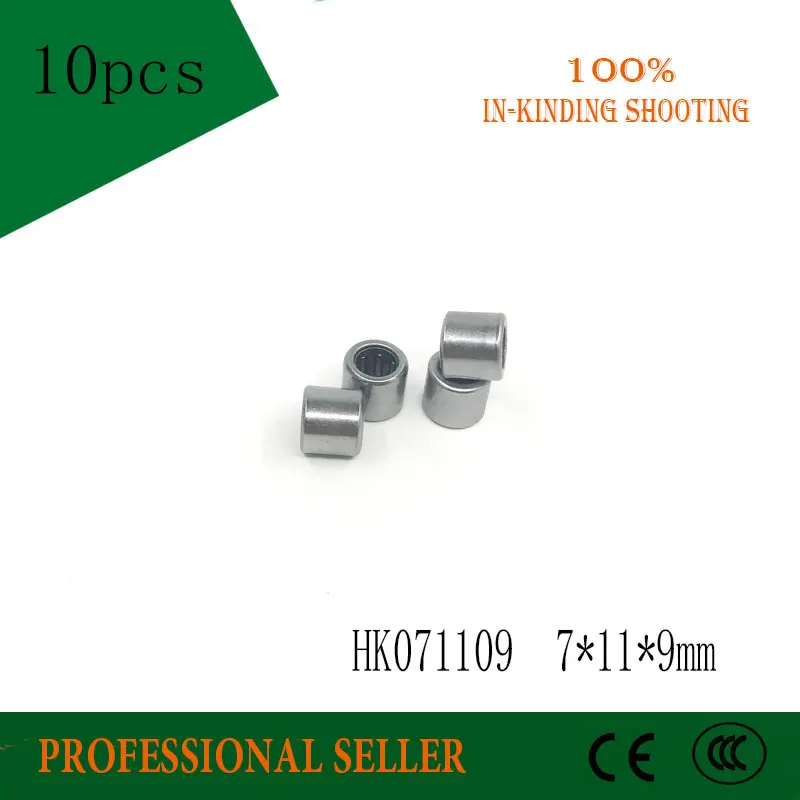 10pcs HK071109 HK0709 7*11*9mm 47941/7 needle roller bearing +whosale and retail draw cup bearing 7X11X9mm