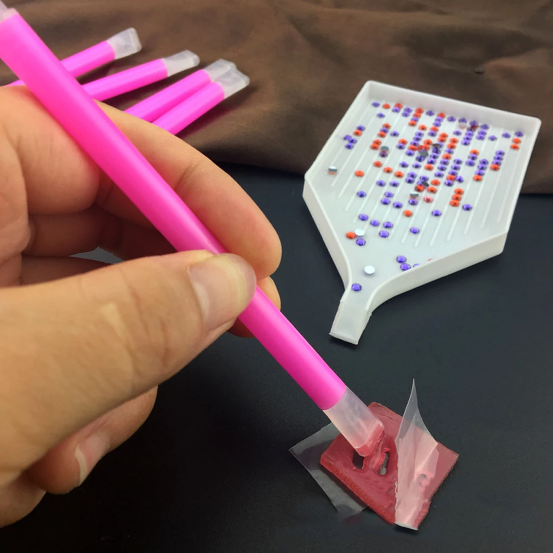 Набор для маникюра и самостоятельного 5 шт.|strass picker|dotting penpen manicure |