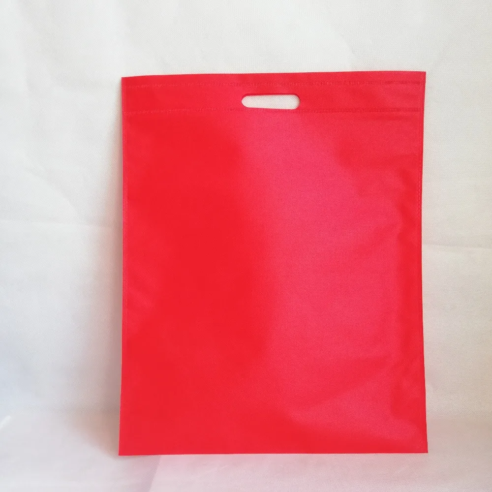 Wholesale 500pcs/lot 50Hx40cm Reusable Eco Tote Non Woven Shopping Bags Foldable Storage Grocery Store Market Gift Bantique Bag | Багаж и