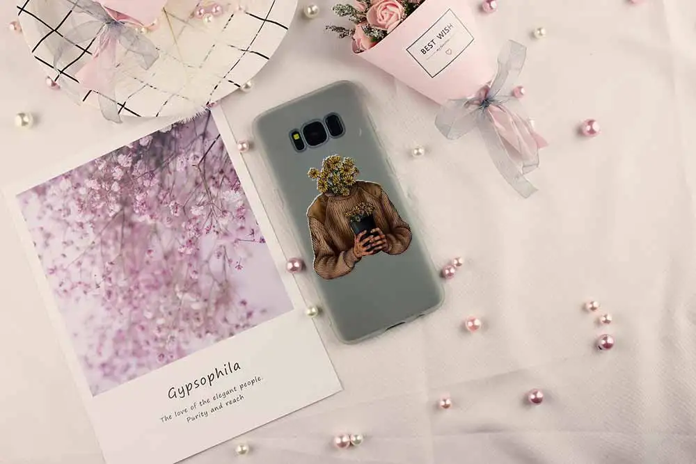 Конец fing fxxxing мирового искусства Мягкая обложка для Samsung Galaxy S7 край S8 S9 S10 S11 S20 S21 рlus
