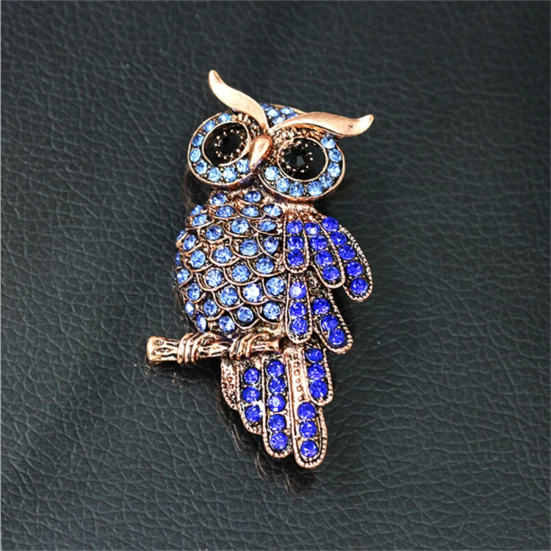 Новая Брошь Ретро Сова комплект одежды аксессуары Корея Горячий Pin