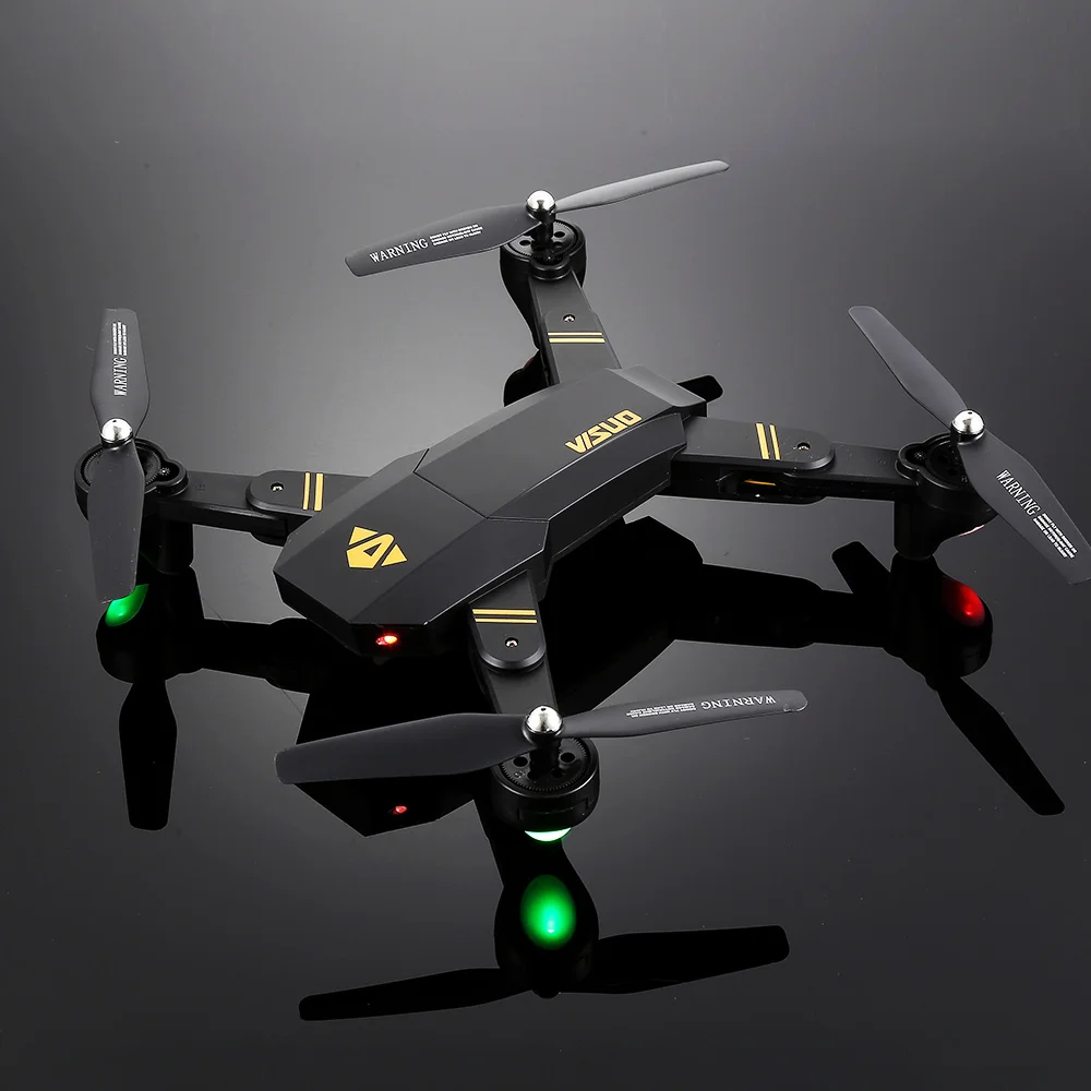 Квадрокоптер XS809W складной с 2 0 мегапиксельной HD камерой WiFi|Радиоуправляемые