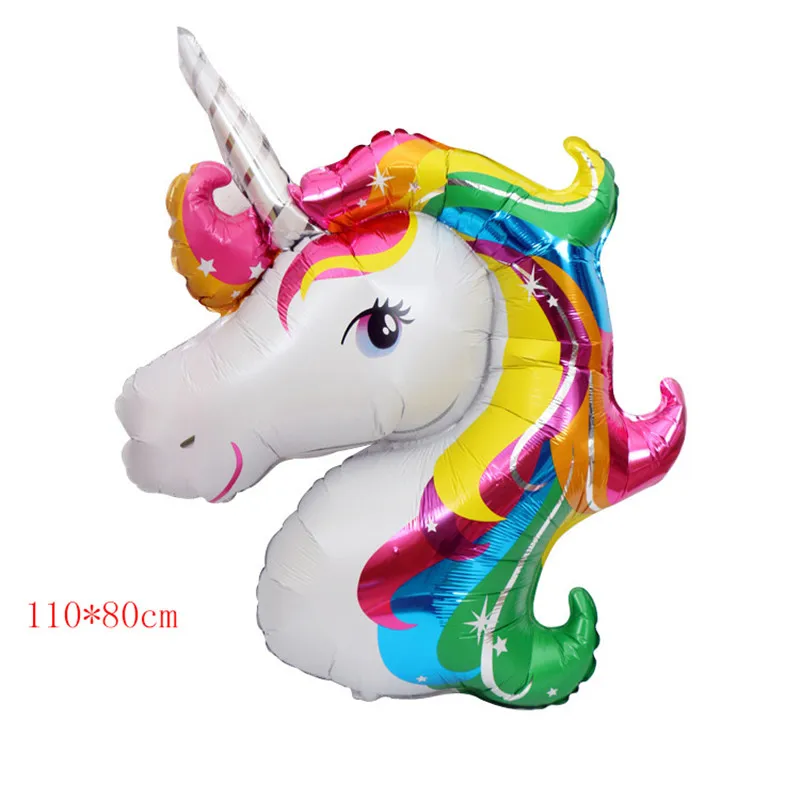 3D праздничные шарики с единорогом единорог украшения для свадьбы дня рождения