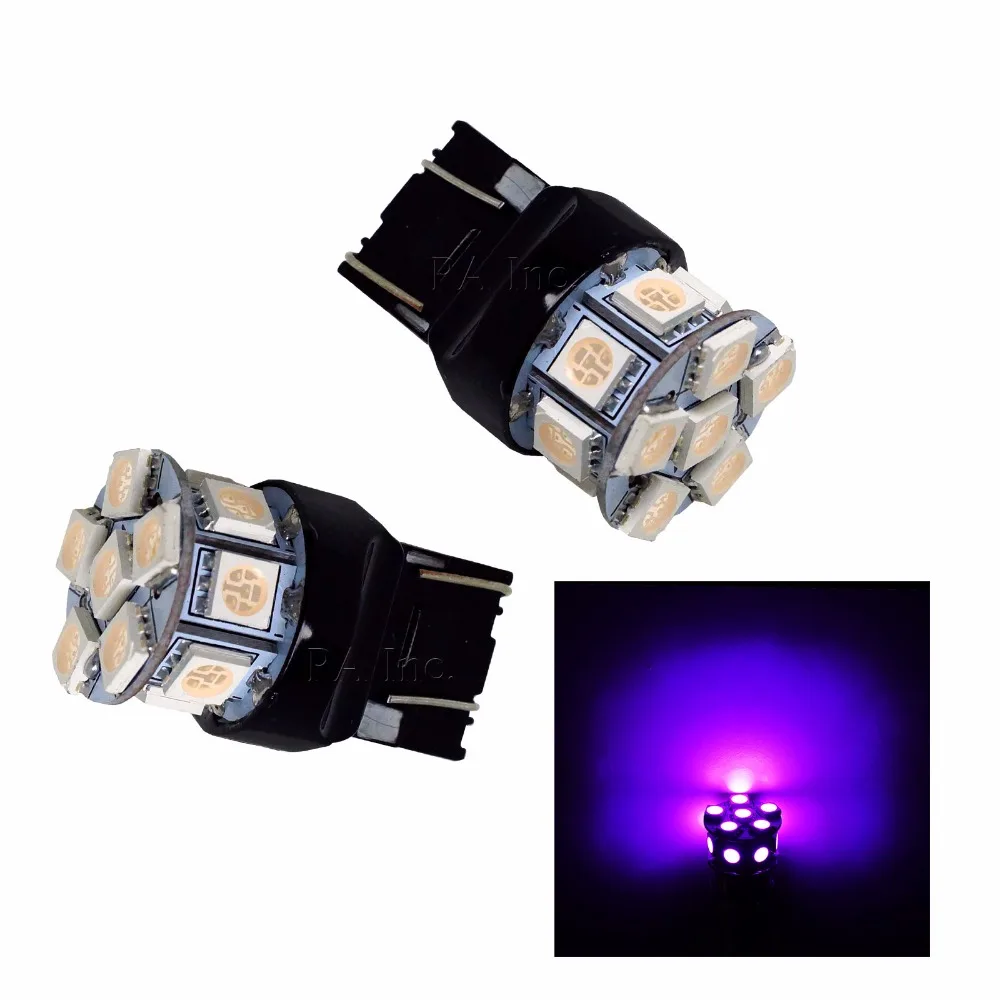 PA LED 2 шт. x автомобильная светодиодная лампа 13SMD T20 7440 7443 5050 Светодиодная