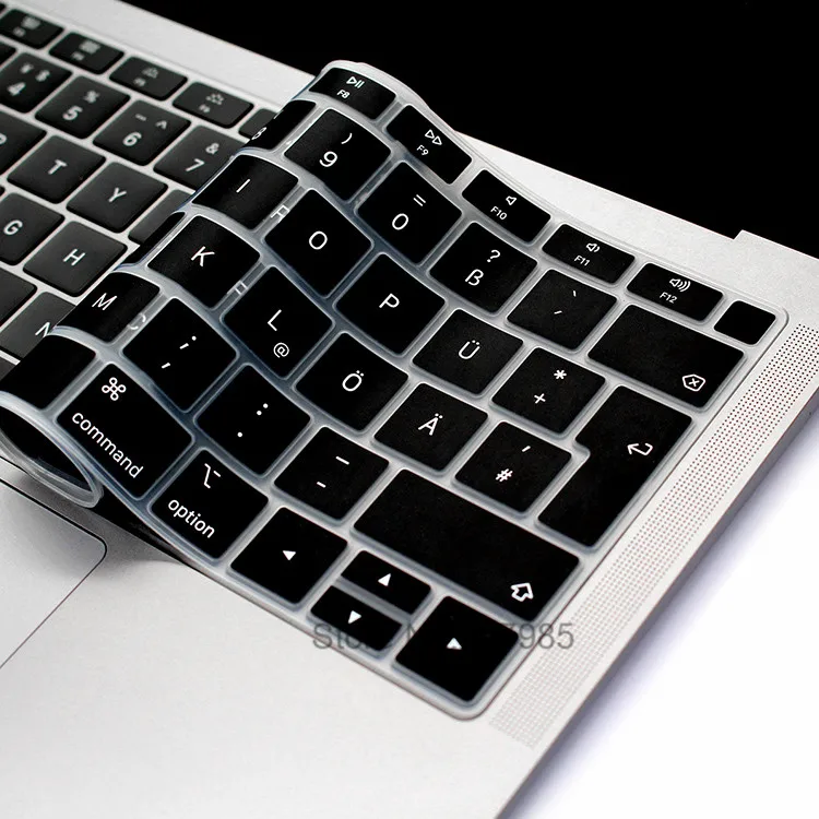 Наклейка на клавиатуру для Macbook New Air 13 с Touch ID A1932 2018|Чехлы клавиатуры| |
