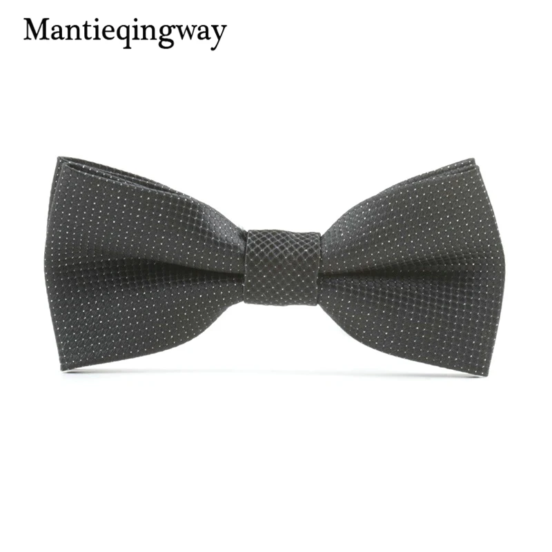 Mantieqingway/модные галстуки бабочки для маленьких мальчиков детей в горошек галстук
