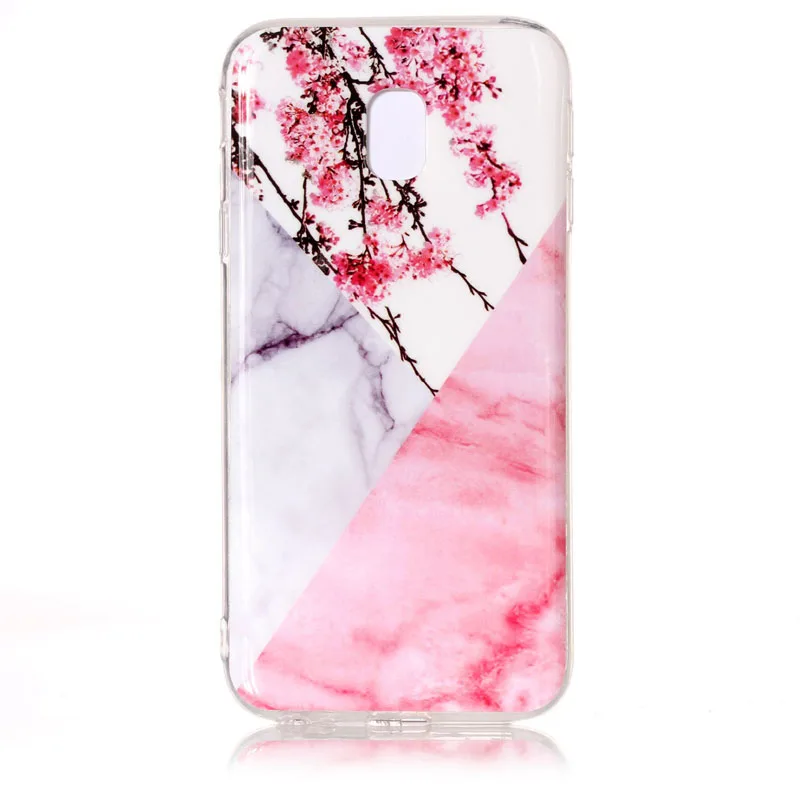 Чехол для телефона Funda Samsung galaxy J3 2017 EU мягкий силиконовый чехол из ТПУ с мраморным