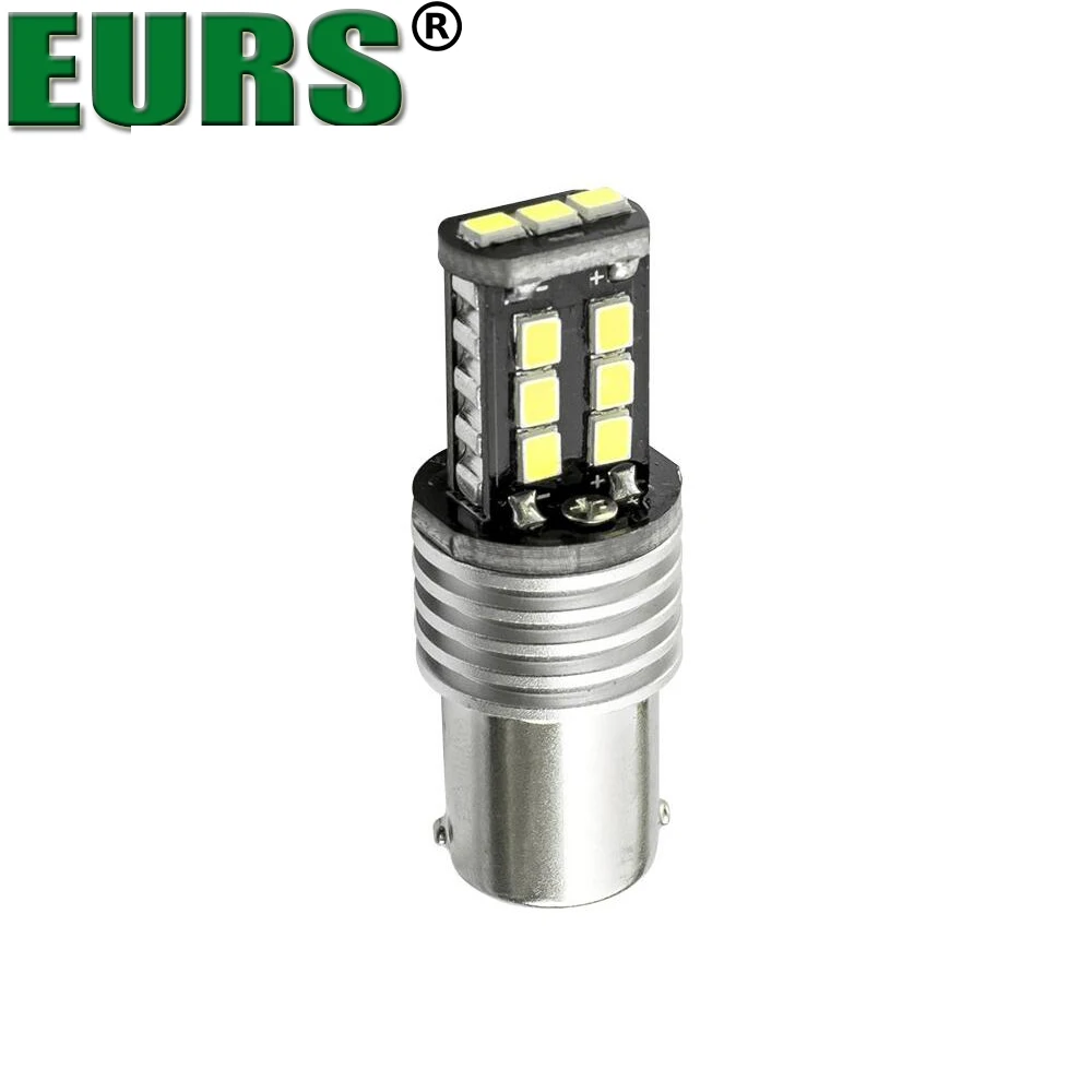 EURS 2 шт. белый желтый красный 1156 P21W 7506 BA15S светодиодный задний фонарь для мотоцикла