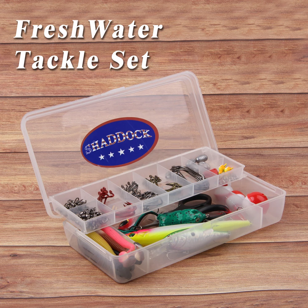 120 шт./корт. Набор рыболовных снастей включая джиг крючки вертлюги грузила